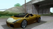 Lamborghini Gallardo for GTA San Andreas miniature 1