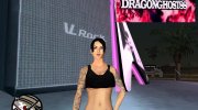 RockGirl  By DragonGhost88 для GTA San Andreas миниатюра 1