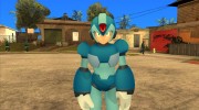 Megaman для GTA San Andreas миниатюра 1