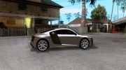 Audi R8 V10 5.2 FSI Quattro para GTA San Andreas miniatura 5