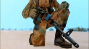 Contract Wars AK-74 для GTA San Andreas миниатюра 1