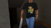 Teenage Mutant Ninja Turtles T-Shirt para GTA San Andreas miniatura 1