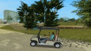 Golf Cart для GTA Vice City миниатюра 10