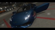 2015 Lamborghini Huracan 1.2 для GTA 5 миниатюра 3