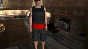 Skin GTA V Online HD парень c жёлтой причёской para GTA San Andreas miniatura 7