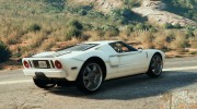 Unmarked 2005 Ford GT for GTA 5 miniature 4