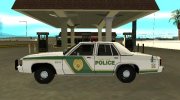 Ford LTD Crown Victoria 1991 Miami Dade Metro Police para GTA San Andreas miniatura 5