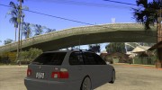 BMW M5 E39 530tdi Touring для GTA San Andreas миниатюра 4