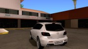 Mazda 3 для GTA San Andreas миниатюра 3