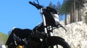 Satria FU Dark Fighter Predator для GTA San Andreas миниатюра 7