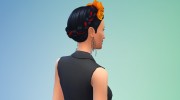 Серьги Dream Catcher Feather para Sims 4 miniatura 3