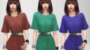 Spring Coming Soon Dress для Sims 4 миниатюра 4