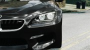 BMW M6 F13 2013 v1.0 para GTA 4 miniatura 12