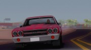 Chevrolet El Camino SS для GTA San Andreas миниатюра 3