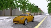Nissan 350Z для GTA San Andreas миниатюра 1