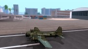B-17G Flying Fortress (Nightfighter версия) para GTA San Andreas miniatura 1