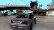 BMW M3 E46 TUNEABLE para GTA San Andreas miniatura 4