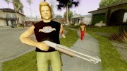 GTA Vice City Phil Cassidy Armless для GTA San Andreas миниатюра 1