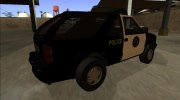 2001 GMC Jimmy Police para GTA San Andreas miniatura 2