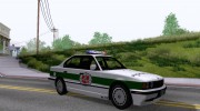 BMW E34 Policija para GTA San Andreas miniatura 4