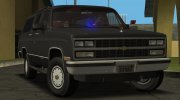 1990 Chevrolet Suburban FIB для GTA San Andreas миниатюра 1
