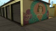 Nurse Superwoman Coronavirus Graffiti для GTA San Andreas миниатюра 3