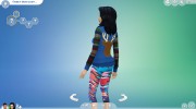 Спортивные штаны для Sims 4 миниатюра 3