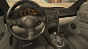 Lexus IS300 Drift для GTA San Andreas миниатюра 6