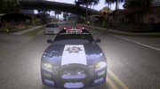2015 Dodge charger police federal para GTA San Andreas miniatura 10