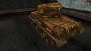 шкурка для M4A3E8 Sherman №41 for World Of Tanks miniature 3
