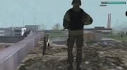 Боец из батальона Восток para GTA San Andreas miniatura 3