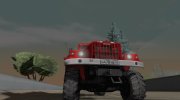 КрАЗ - 255 Б Пожарный para GTA San Andreas miniatura 2