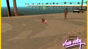 Баскетбольный мяч на пляжах (С Vice City) for GTA San Andreas miniature 1