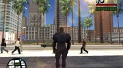 Black Panther Vibranium Armor para GTA San Andreas miniatura 5