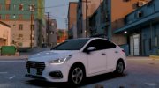 Hyundai Accent 2018 for GTA 5 miniature 3