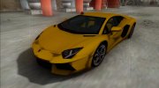 Lamborghini Aventador FBI для GTA San Andreas миниатюра 3