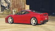 2004 Ferrari F430 для GTA 5 миниатюра 4