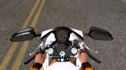 2019 KTM 1190 RC8R para GTA San Andreas miniatura 4