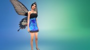 Крылья бабочки 02 para Sims 4 miniatura 2