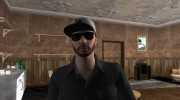 Skin HD GTA V Online в кепке LS для GTA San Andreas миниатюра 2