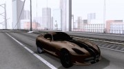 Dodge Viper SRT 2013 для GTA San Andreas миниатюра 1