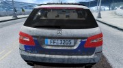 German Police Mercedes Benz E350 [ELS] для GTA 4 миниатюра 4