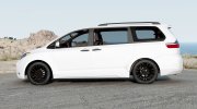 Toyota Sienna XLE AWD (XL30) 2011 для BeamNG.Drive миниатюра 2