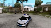 Dacia Logan Police para GTA San Andreas miniatura 1