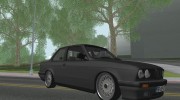 BMW E30 для GTA San Andreas миниатюра 4