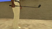 Клюшка для гольфа (SH DP) для GTA San Andreas миниатюра 2