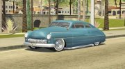 1949 Mercury Coupe Custom para GTA San Andreas miniatura 1