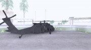 Blackhawk UH60 Heli для GTA San Andreas миниатюра 3