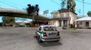 Skoda Octavia Police CZ для GTA San Andreas миниатюра 3