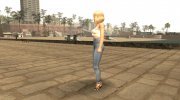 Helena Douglas Casual v21 для GTA San Andreas миниатюра 2